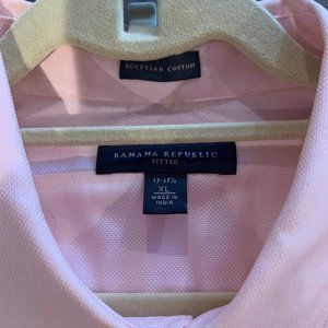 Banana Republic dress shirt Pink XL